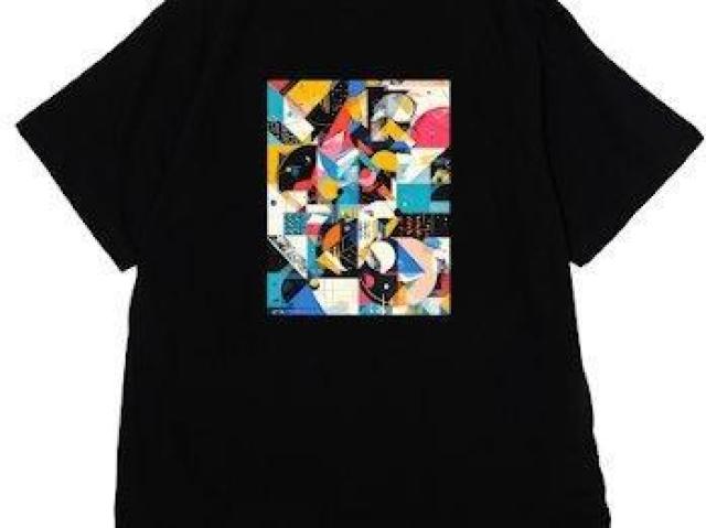 ハイクオリティー Tシャツ黒Tシャツ ユニセックス アート < 男性ファッション ハイクオリティー Tシャツ黒Tシャツ ユニセックス アート < 男性ファッションの
