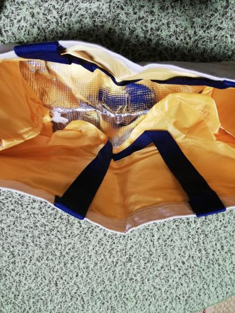 ロクシタン 保冷・保温用レジかごエコバック クリーム色 < インテリア/ライフ ロクシタン 保冷・保温用レジかごエコバック クリーム色 < インテリア/ライフの