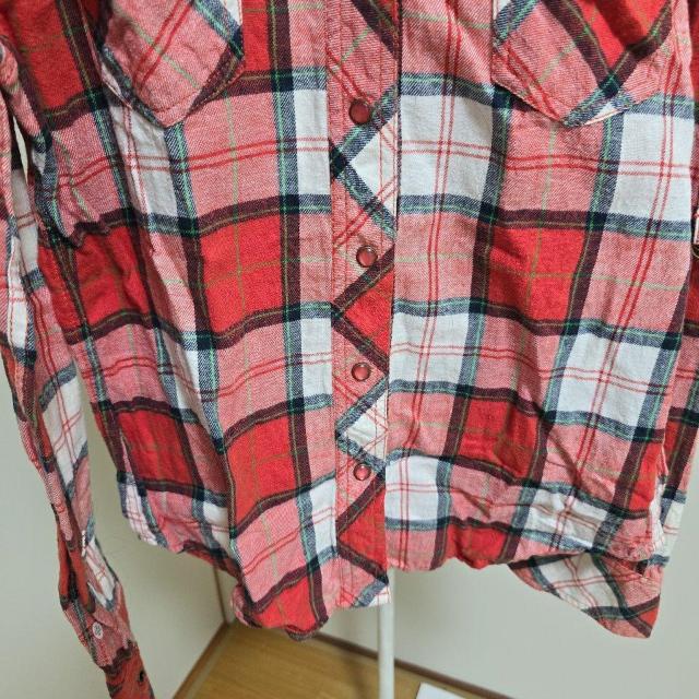 witty & pitty チェック柄 長袖シャツ < 女性ファッション witty & pitty チェック柄 長袖シャツ < 女性ファッションの