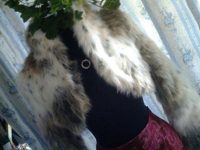 ★ 毛皮風・ハーフコート ★M < 女性ファッション ★ 毛皮風・ハーフコート ★M < 女性ファッションの