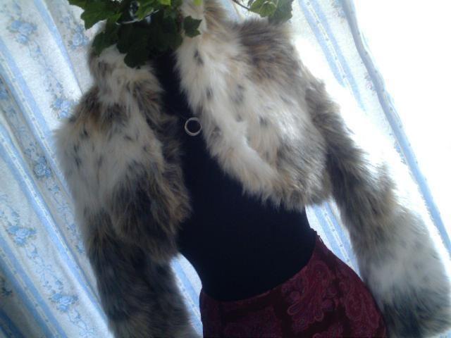 ★ 毛皮風・ハーフコート ★M < 女性ファッション ★ 毛皮風・ハーフコート ★M < 女性ファッションの