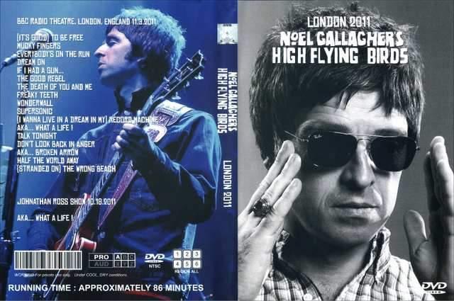 NOEL GALLAGHER'S HIGH FLYING BIRDS LONDON 2011   CD/DVD/rfI 