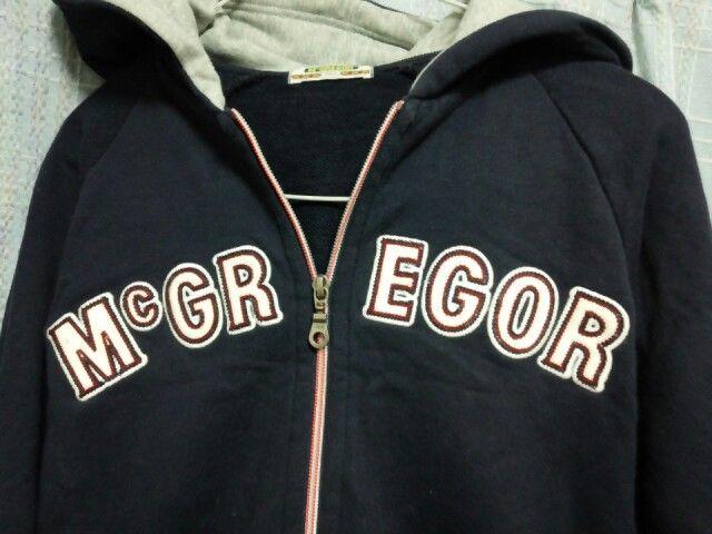 マックレガー★紺色フード付ジップパーカー★150cm美品 < キッズ/ベビー マックレガー★紺色フード付ジップパーカー★150cm美品 < キッズ/ベビーの