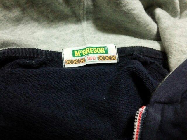 マックレガー★紺色フード付ジップパーカー★150cm美品 < キッズ/ベビー マックレガー★紺色フード付ジップパーカー★150cm美品 < キッズ/ベビーの