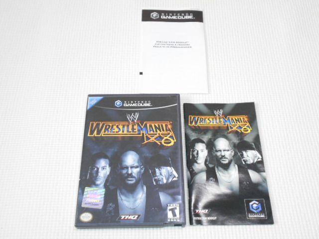 GCWRESTLEMANIA X8 WWE CO   Q[{/\tg 