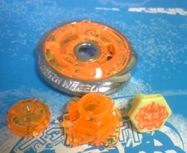 ベイ〓バーンキャンサーDF145S〓カスタムオレンジ改造Ver〓新品未使希少フェイス付き < おもちゃ  ベイ〓バーンキャンサーDF145S〓カスタムオレンジ改造Ver〓新品未使希少フェイス付き < おもちゃの