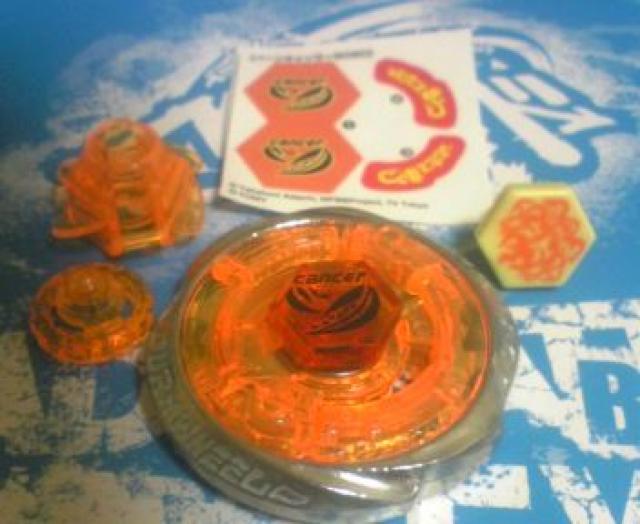 ベイ〓バーンキャンサーDF145S〓カスタムオレンジ改造Ver〓新品未使希少フェイス付き < おもちゃ  ベイ〓バーンキャンサーDF145S〓カスタムオレンジ改造Ver〓新品未使希少フェイス付き < おもちゃの