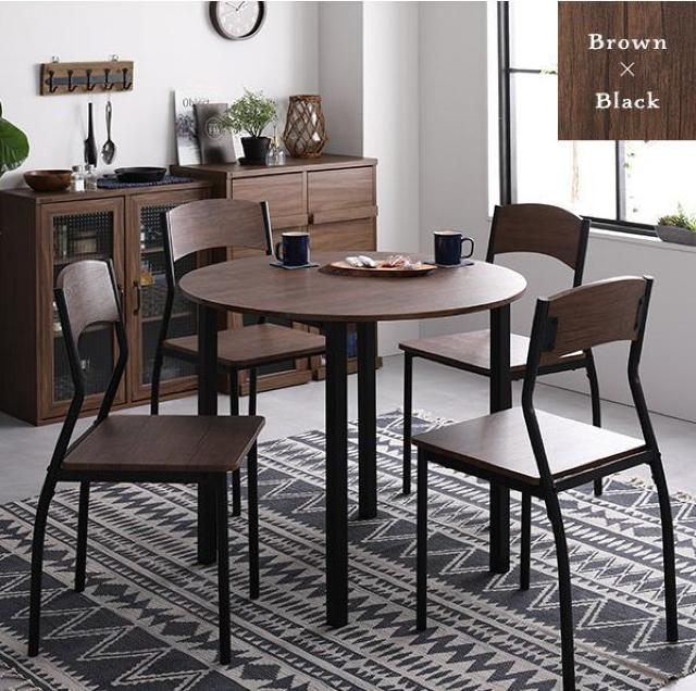 �_�C�j���O �Z�b�g �~�` �e�[�u��  �u���E�� �u���b�N ���_�� ���B���e�[�W 4�l�|�� �� �C���e���A/���C�t�� 