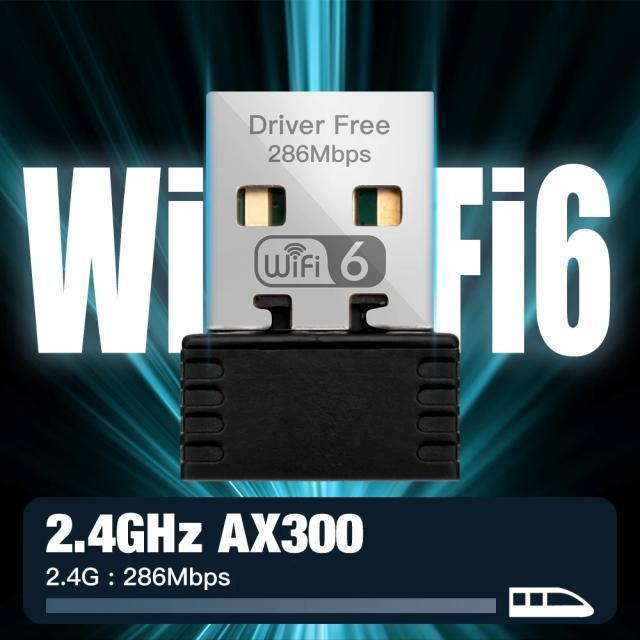 WIFI6 WI-FIA_v^[ 2.4Ghz/286Mbps fXNPC/m[gPCp  Windowsp LANq@  PC{/Ӌ@ 