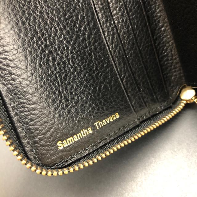 即決 Samantha Thavasa サマンサタバサ 二つ折り財布 ブラック < ブランド  即決 Samantha Thavasa サマンサタバサ 二つ折り財布 ブラック < ブランドの