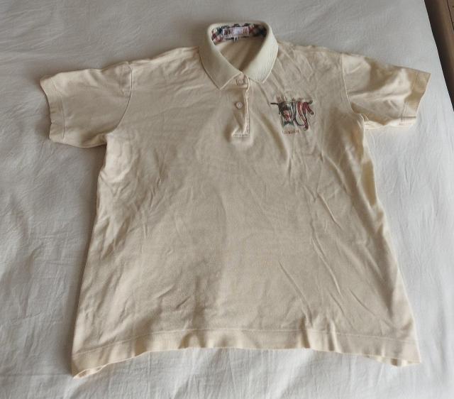 DAKS LONDON クリームイエローポロシャツ M < 男性ファッション  DAKS LONDON クリームイエローポロシャツ M  < 男性ファッションの