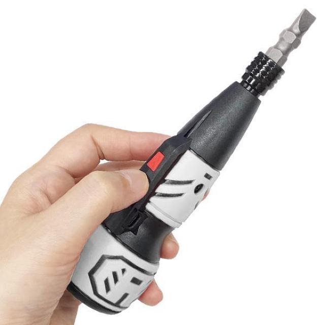 電動ドライバー USB充電 LEDライト 自動点灯 手動 電動 ドライバー プラス マイナス ビット2本付 DIY 工具 電動工具 < ペット/手芸/園芸  電動ドライバー USB充電 LEDライト 自動点灯 手動 電動 ドライバー プラス マイナス ビット2本付 DIY 工具 電動工具 < ペット/手芸/園芸の