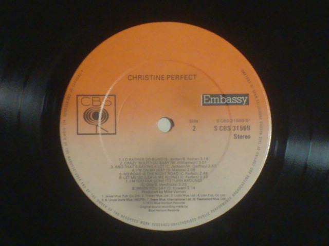 ALBATROSS / FLEETWOOD MAC AND CHRISTINE PERFECT  UK盤LP < CD/DVD/ビデオ  ALBATROSS / FLEETWOOD MAC AND CHRISTINE PERFECT  UK盤LP < CD/DVD/ビデオの