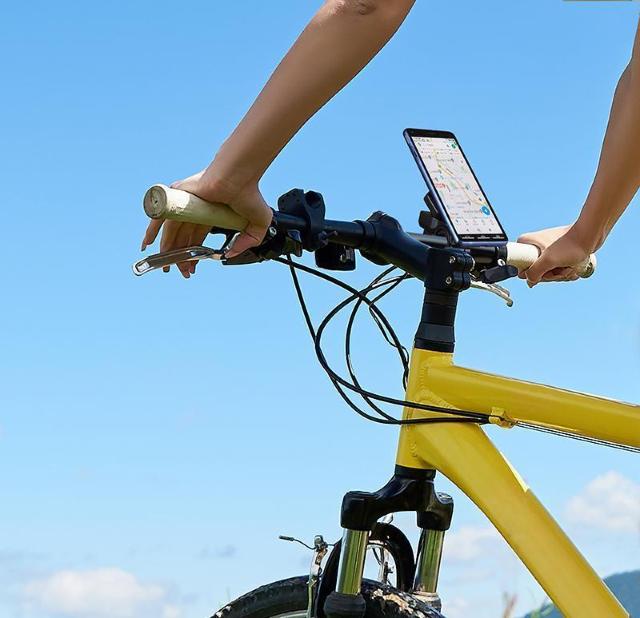 自転車用 スマホスタンド ナビ確認 横回転 便利キット < レジャー/スポーツ 自転車用 スマホスタンド ナビ確認 横回転 便利キット < レジャー/スポーツの
