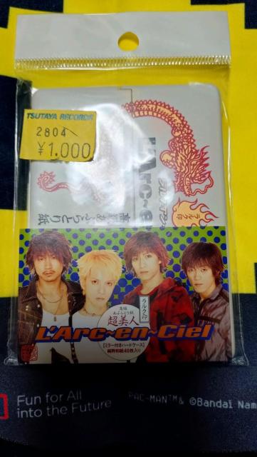 ■L'Arc~en~Ciel■レア タワーレコード あぶらとり紙 当時物 < タレントグッズ ■L'Arc~en~Ciel■レア タワーレコード あぶらとり紙 当時物 < タレントグッズの