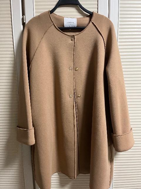 ノーカラーAラインコート < 女性ファッション ノーカラーAラインコート < 女性ファッションの