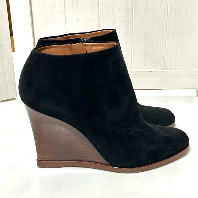 新品同様 CELINE セリーヌ ウェッジ アンクルブーツ 36.5 < ブランド 新品同様 CELINE セリーヌ ウェッジ アンクルブーツ 36.5 < ブランドの