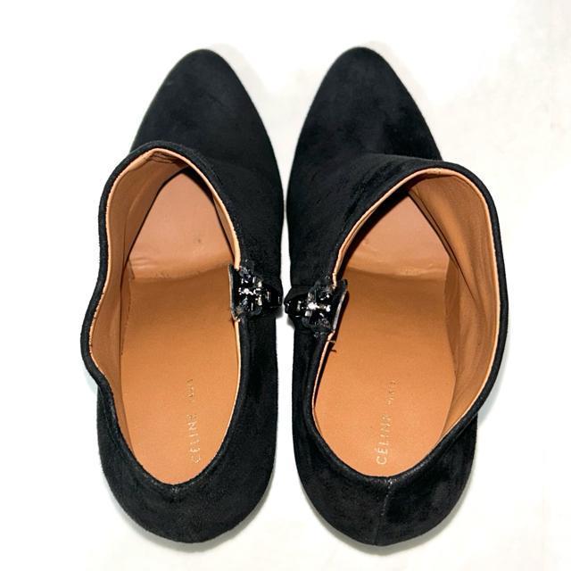 新品同様 CELINE セリーヌ ウェッジ アンクルブーツ 36.5 < ブランド 新品同様 CELINE セリーヌ ウェッジ アンクルブーツ 36.5 < ブランドの