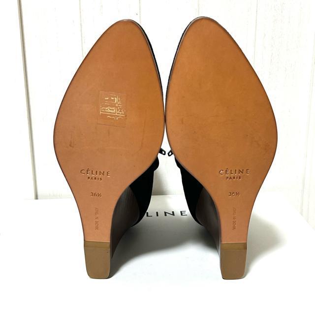 新品同様 CELINE セリーヌ ウェッジ アンクルブーツ 36.5 < ブランド 新品同様 CELINE セリーヌ ウェッジ アンクルブーツ 36.5 < ブランドの