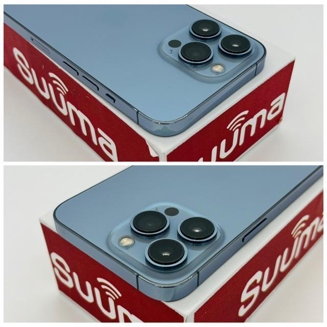 A iPhone 13 Pro 128 GB SIMフリー ブルー 本体 < 家電/AV A iPhone 13 Pro 128 GB SIMフリー ブルー 本体 < 家電/AVの