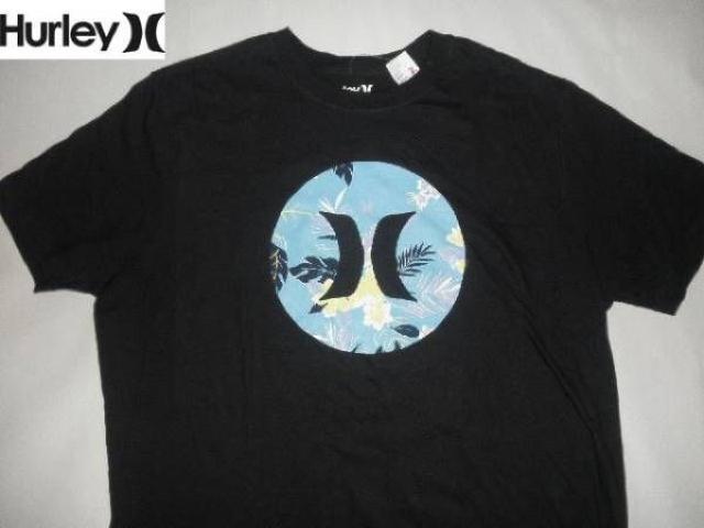 USAw T[tnyHurleyzPREMIUM FIT LOGOvgT US S BLK   uh 