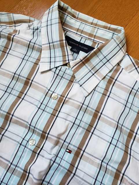 ☆新品未使用☆TOMMY HILFIGER☆半袖シャツ☆M < ブランド  ☆新品未使用☆TOMMY HILFIGER☆半袖シャツ☆M < ブランドの