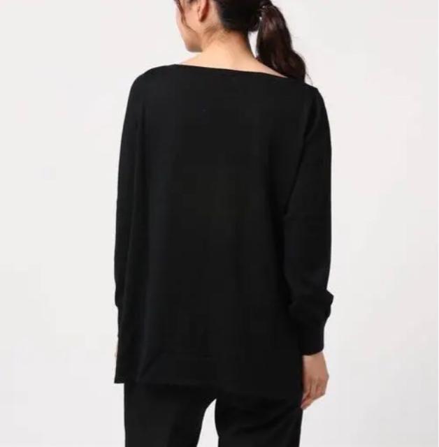 定価9,612円【新品未使用】ボートネックニットプルオーバー●グレー < 女性ファッション  定価9,612円【新品未使用】ボートネックニットプルオーバー●グレー < 女性ファッションの