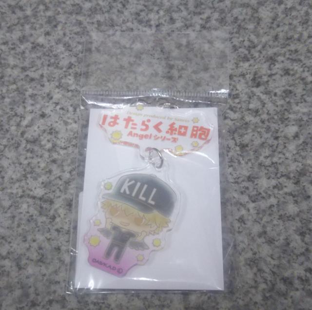 送料無料!はたらく細胞×サンリオ 2連キーホルダー キラーT細胞 < アニメ/コミック/キャラクター  送料無料!はたらく細胞×サンリオ 2連キーホルダー キラーT細胞 < アニメ/コミック/キャラクターの