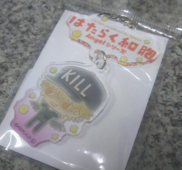 送料無料!はたらく細胞×サンリオ 2連キーホルダー キラーT細胞 < アニメ/コミック/キャラクター  送料無料!はたらく細胞×サンリオ 2連キーホルダー キラーT細胞 < アニメ/コミック/キャラクターの