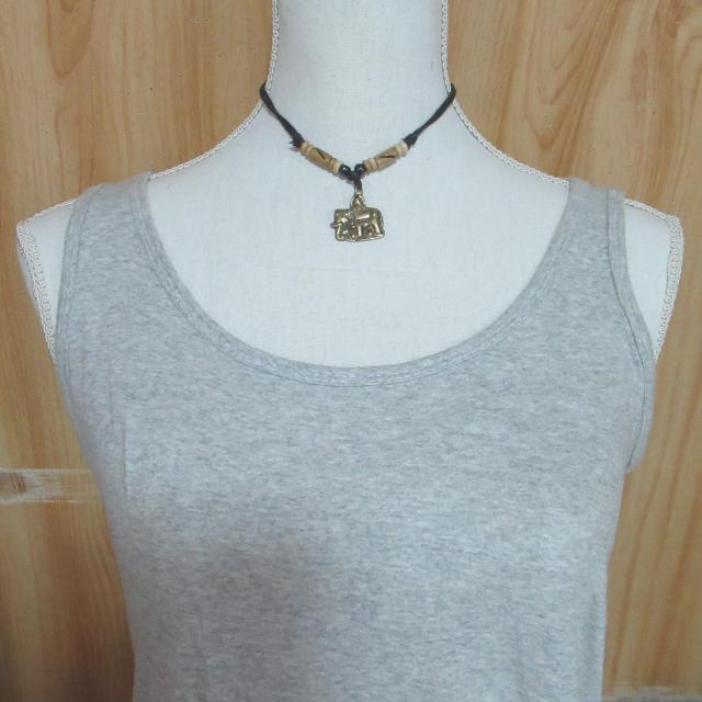 真鍮トップネックレス*ぞう1 < 男性アクセサリー/時計 真鍮トップネックレス*ぞう1 < 男性アクセサリー/時計の