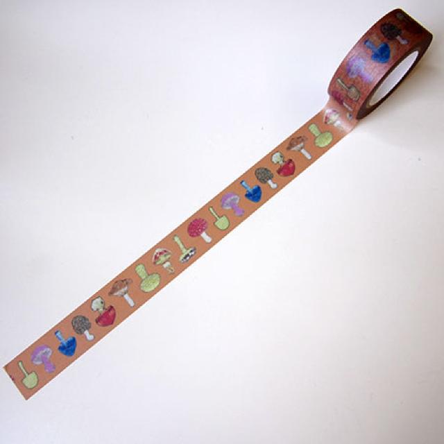 ラスト1個!BON VOYAGEマスキングテープ/カラフルキノコ < インテリア/ライフ  ラスト1個!BON VOYAGEマスキングテープ/カラフルキノコ  < インテリア/ライフの