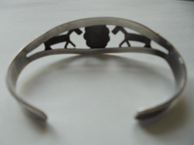 '10-'40ヴィンテージFred Harvey Companyフレッド・ハーヴィ・カンパニーバングルシルバーターコイズ馬USA製 < 男性アクセサリー/時計  '10-'40ヴィンテージFred Harvey Companyフレッド・ハーヴィ・カンパニーバングルシルバーターコイズ馬USA製 < 男性アクセサリー/時計の