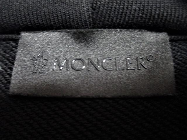 ☆MONCLER モンクレール レタリング ロゴ ワッペン パーカー プルオーバー/メンズ/S/黒☆新作人気完売モデル < ブランド ☆MONCLER モンクレール レタリング ロゴ ワッペン パーカー プルオーバー/メンズ/S/黒☆新作人気完売モデル < ブランドの