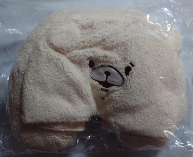 ともだちはくま フード付き ネックピロー 起きている < アニメ/コミック/キャラクター  ともだちはくま フード付き ネックピロー 起きている  < アニメ/コミック/キャラクターの