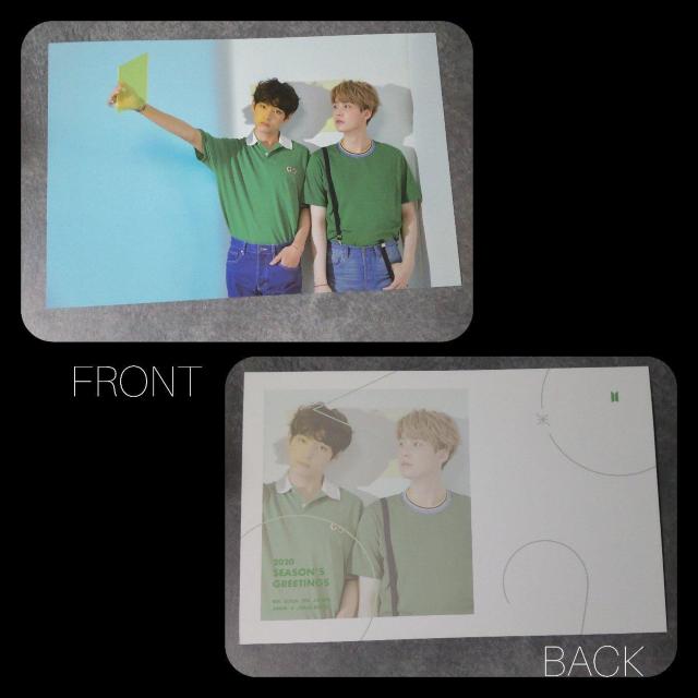 【完全限定品】「BTS 2020 SEASON'S GREETINGS」3点 < タレントグッズ  【完全限定品】「BTS 2020 SEASON'S GREETINGS」3点 < タレントグッズの