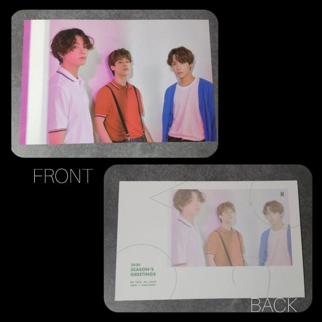 【完全限定品】「BTS 2020 SEASON'S GREETINGS」3点 < タレントグッズ  【完全限定品】「BTS 2020 SEASON'S GREETINGS」3点 < タレントグッズの