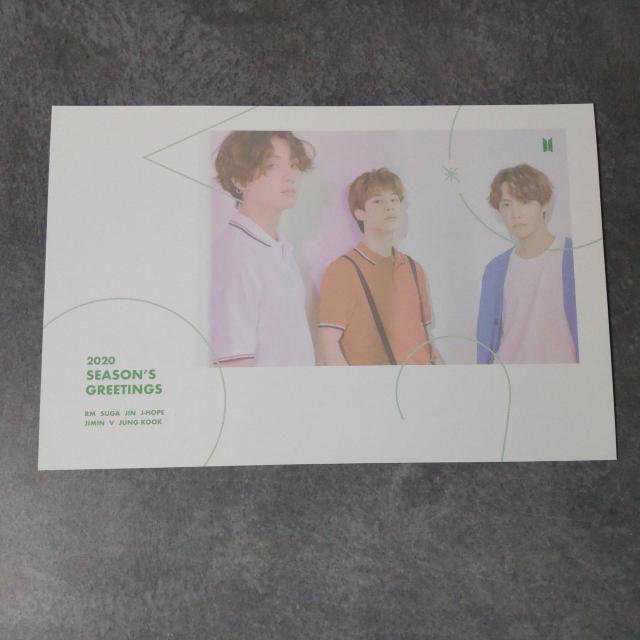 【完全限定品】「BTS 2020 SEASON'S GREETINGS」3点 < タレントグッズ  【完全限定品】「BTS 2020 SEASON'S GREETINGS」3点 < タレントグッズの