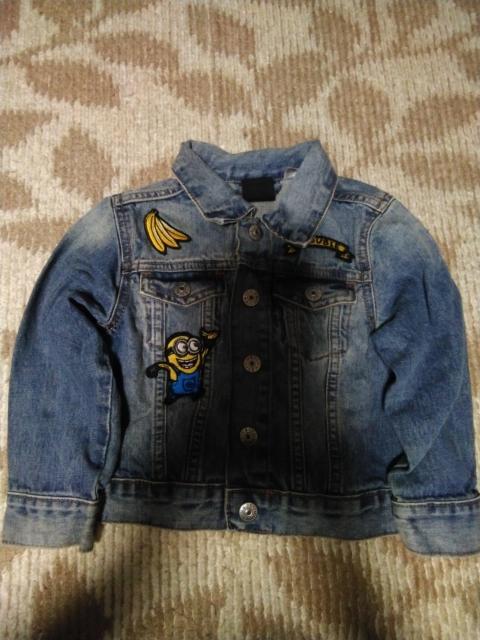 子供服  ミニオン   Gジャン  100cm < キッズ/ベビー  子供服  ミニオン   Gジャン  100cm  < キッズ/ベビーの