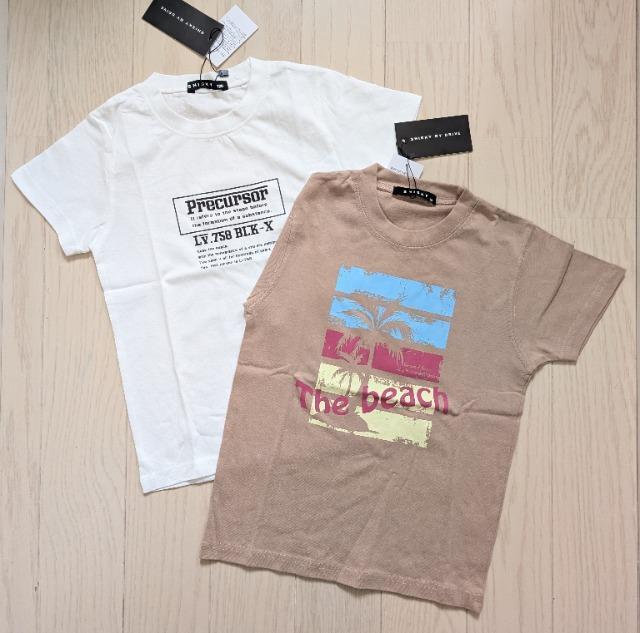 120★SHISKY BY DRIVE★綿100%半袖Tシャツ★2枚セット★新品★送料無料 < キッズ/ベビー  120★SHISKY BY DRIVE★綿100%半袖Tシャツ★2枚セット★新品★送料無料  < キッズ/ベビーの
