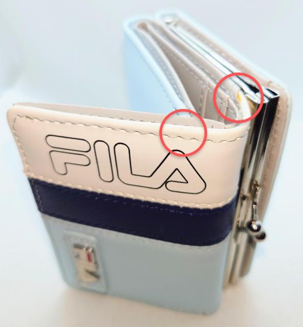 FILA★3つ折財布★がま口コイン入れ★ユニセックス財布★可愛い★財布デビュー★メンズ財布★アウトレット★訳あり★未使用★送料無料 < 女性ファッション FILA★3つ折財布★がま口コイン入れ★ユニセックス財布★可愛い★財布デビュー★メンズ財布★アウトレット★訳あり★未使用★送料無料 < 女性ファッションの