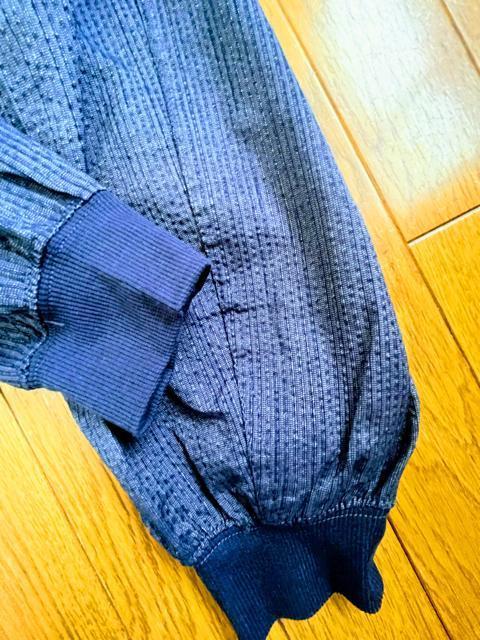 Mサイズ!高貴紳士的!夏用!サラッとしじら織り!両サイドand後一つポケット付き!ロングパンツ!ネイビー系色合い! < 男性ファッション  Mサイズ!高貴紳士的!夏用!サラッとしじら織り!両サイドand後一つポケット付き!ロングパンツ!ネイビー系色合い! < 男性ファッションの