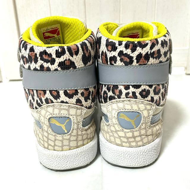 美品 PUMA プーマ スカイ ハイカット アニマル スニーカー 24cm < ブランド 美品 PUMA プーマ スカイ ハイカット アニマル スニーカー 24cm < ブランドの
