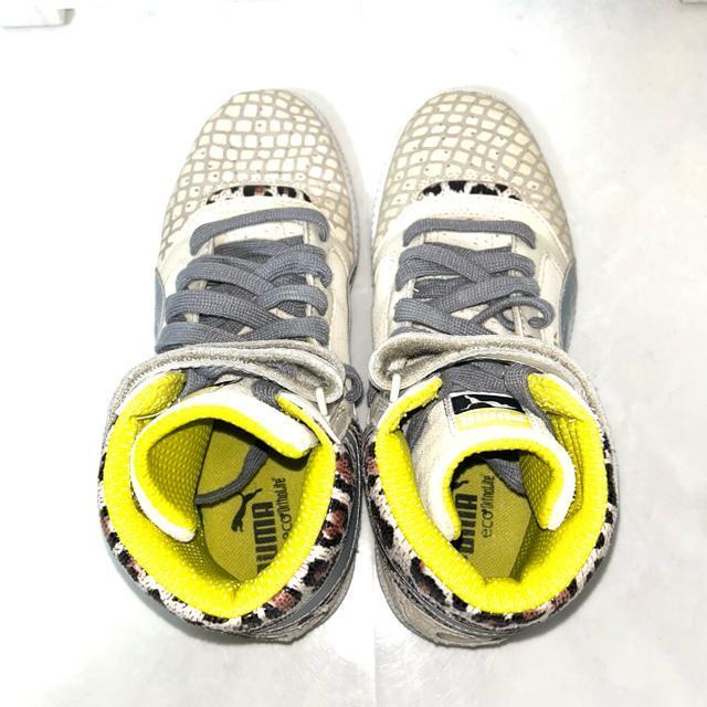美品 PUMA プーマ スカイ ハイカット アニマル スニーカー 24cm < ブランド 美品 PUMA プーマ スカイ ハイカット アニマル スニーカー 24cm < ブランドの
