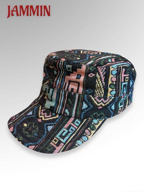 織り柄キャップ アジアン ヒッピー 帽子 キャスケット エスニック < 女性ファッション 織り柄キャップ アジアン ヒッピー 帽子 キャスケット エスニック < 女性ファッションの