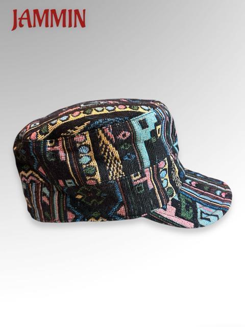 織り柄キャップ アジアン ヒッピー 帽子 キャスケット エスニック < 女性ファッション 織り柄キャップ アジアン ヒッピー 帽子 キャスケット エスニック < 女性ファッションの