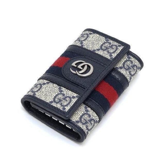 ◆ 本物 新品同様 ◆ GUCCI グッチ オフィディア 6連キーケース GGスプリーム シェリー 保存袋 箱 人気 603732 < ブランド  ◆ 本物 新品同様 ◆ GUCCI グッチ オフィディア 6連キーケース GGスプリーム シェリー 保存袋 箱 人気 603732 < ブランドの