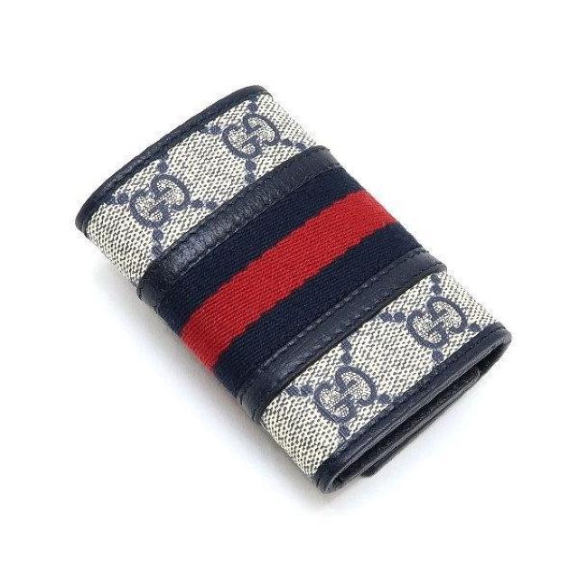 ◆ 本物 新品同様 ◆ GUCCI グッチ オフィディア 6連キーケース GGスプリーム シェリー 保存袋 箱 人気 603732 < ブランド  ◆ 本物 新品同様 ◆ GUCCI グッチ オフィディア 6連キーケース GGスプリーム シェリー 保存袋 箱 人気 603732 < ブランドの