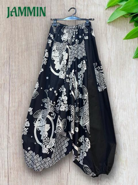 和柄サルエルパンツ アジアン エスニック 和柄 サルエルパンツ 男女兼用 < 男性ファッション 和柄サルエルパンツ アジアン エスニック 和柄 サルエルパンツ 男女兼用 < 男性ファッションの