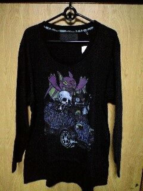 新品ROENロエン グラフィックプリントカットソー M黒 < ブランド  新品ROENロエン グラフィックプリントカットソー M黒  < ブランドの