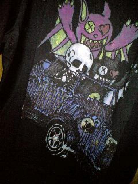 新品ROENロエン グラフィックプリントカットソー M黒 < ブランド  新品ROENロエン グラフィックプリントカットソー M黒 < ブランドの